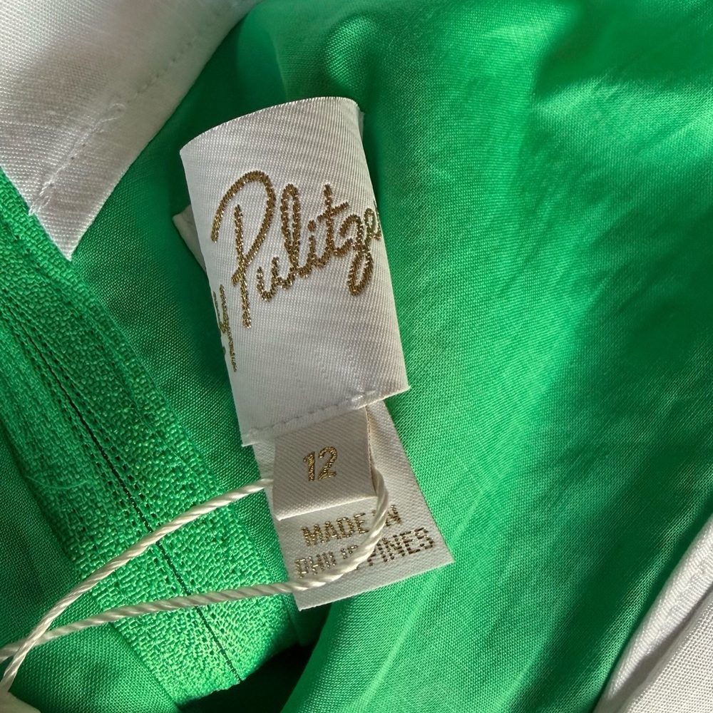 NWT Lilly Pulitzer Eleanora Shift Romper - Fauna Green Party Like A Pineapple - Picture 8 of 8